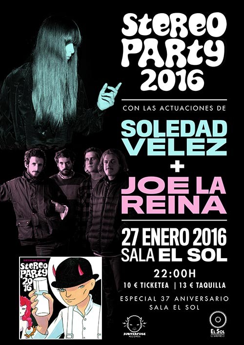 Stereoparty 2016 sala El Sol de Madrid