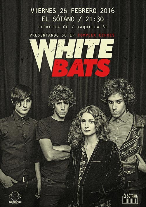 White Bats Sala El Sótano de Madrid