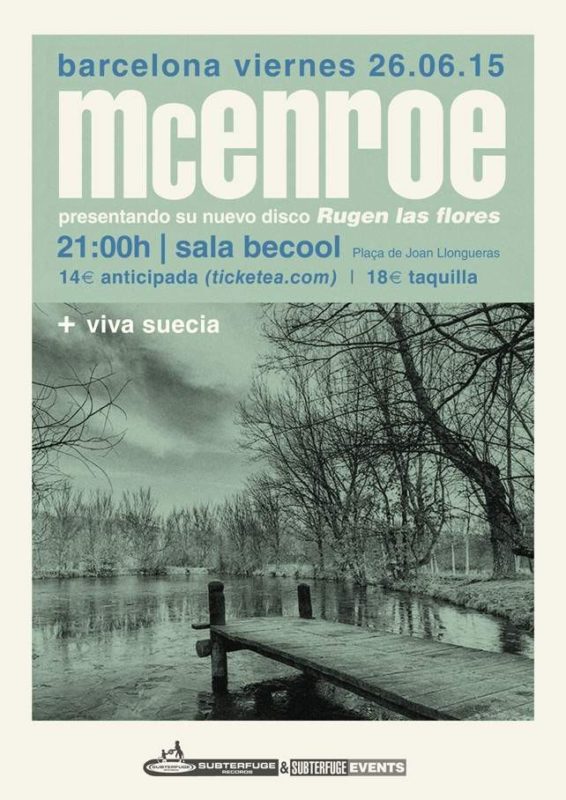 McEnroe "Rugen las flores" Barcelona