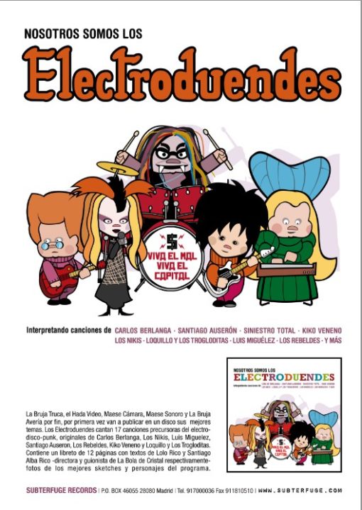 Cartel "Somos los Electroduendes"
