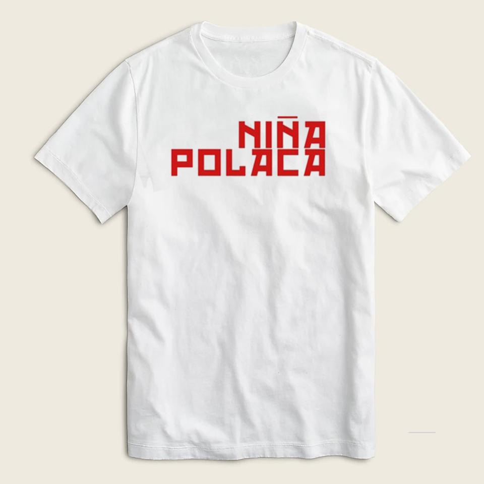 Camiseta Logo Niña Polaca (blanca) - Subterfuge Shop