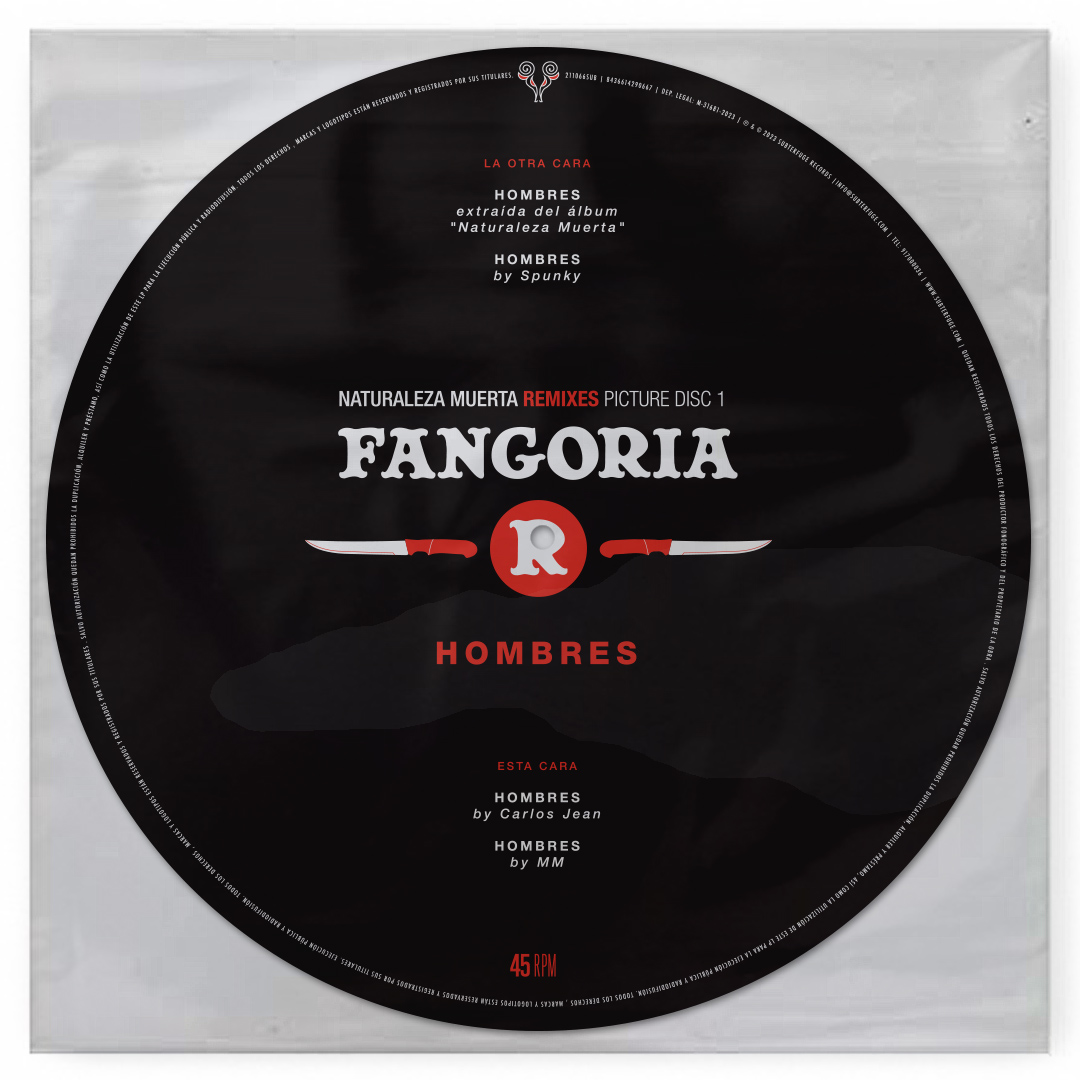 LP Hombres Remixes - Subterfuge Shop